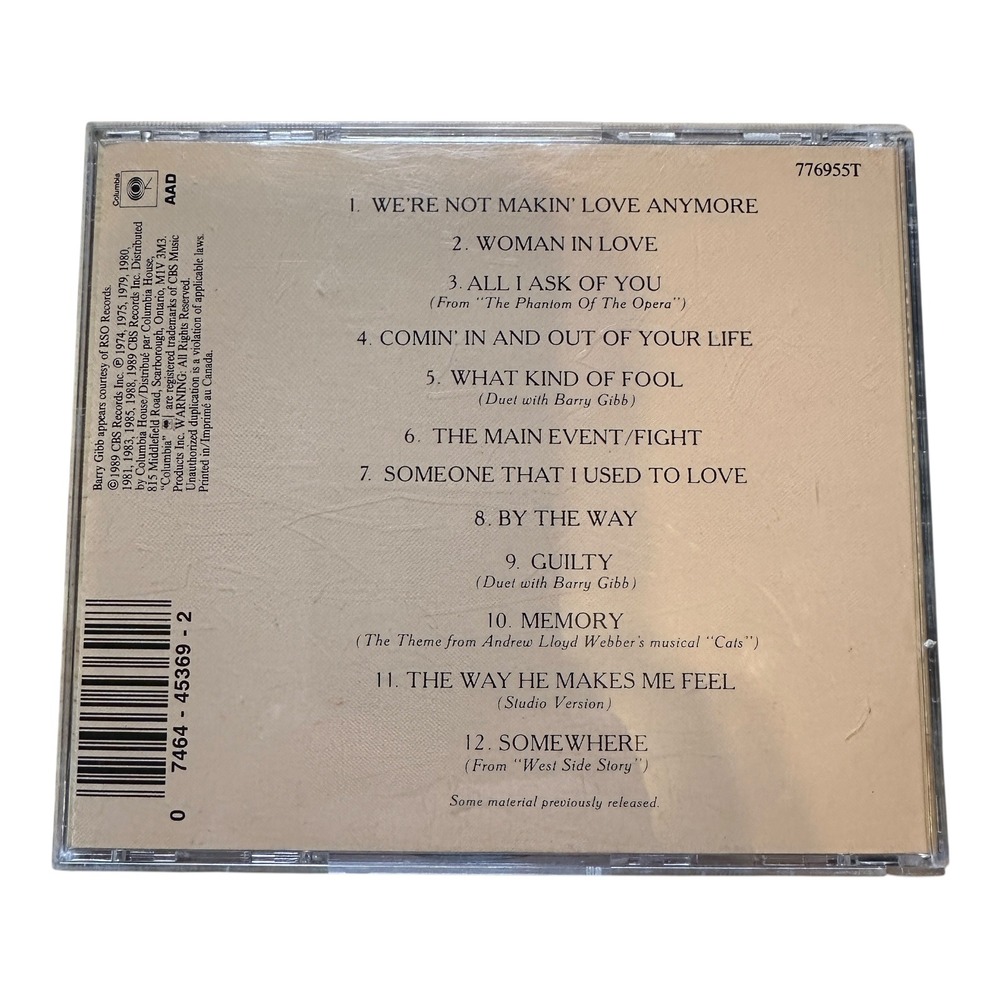 Barbra Streisand A Collection Greatest Hits And More CD Album Music - Picture 2 of 2